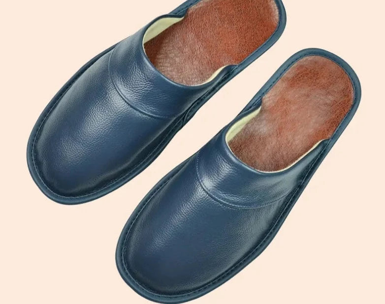 Men's Slip-On Slippers with Soft Cushioned Sole