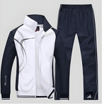 Men's Tracksuit Two-Piece Set – Zip Jacket & Jogger Pants