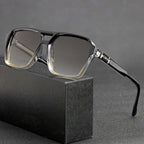 Men's Oversized Retro Sunglasses, Wide Frame