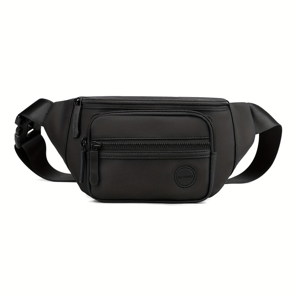 Men's Waist Bag Adjustable Zip Fanny Pack - Minimalist Design
