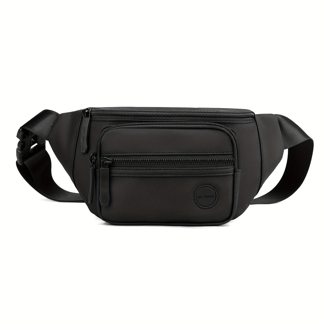 Men's Waist Bag Adjustable Zip Fanny Pack - Minimalist Design