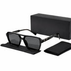 Men's Oversized Retro Sunglasses, Wide Frame