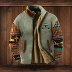Men's Winter Jacket Vintage Design Warm Lined Coat