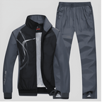 Men's Tracksuit Two-Piece Set – Zip Jacket & Jogger Pants