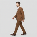 Women's Three-Piece Suit Set – Double-Breasted Blazer, Waistcoat & Trousers
