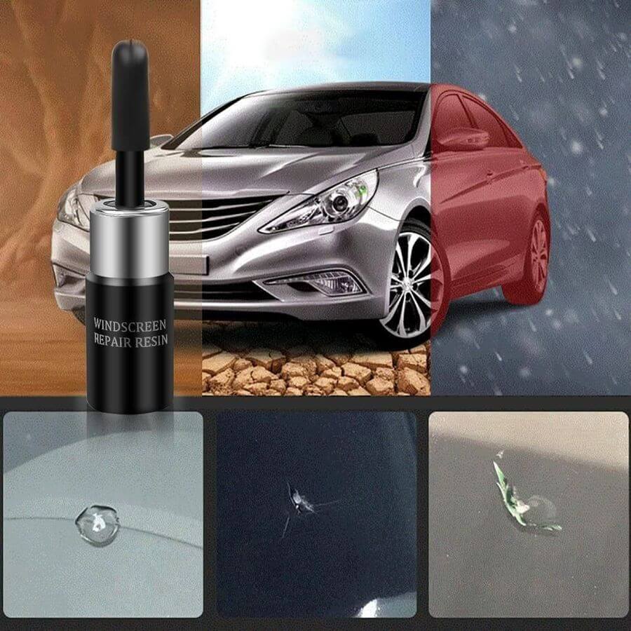 Windshield Crack Repair Kit – Resin Glass Chip Fixer