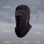 3 in 1 Winter Hood Balaclava Windproof Scarf Ear Warmer Face Mask, product photo 2
