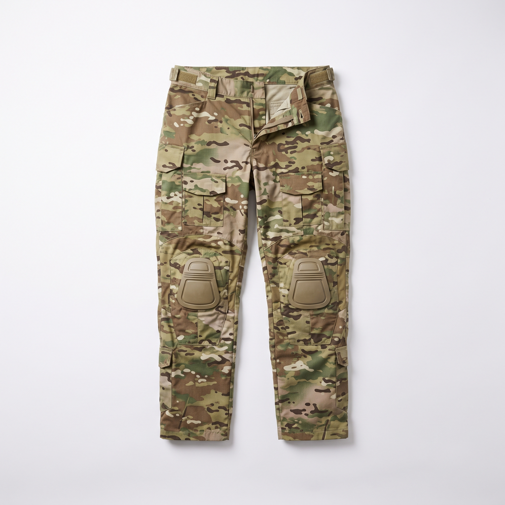 G3 Pro Combat Pants with Knee Pads Rip-Stop Tactical Pants Camouflage – product view 1 | Great Lakes Outdoor