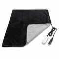 Plush 12V Heated Car Blanket Cigarette Lighter Plug Electric Throw, product photo 1