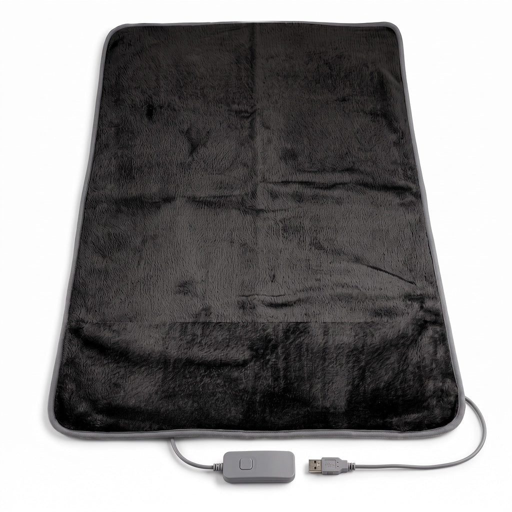 USB Heated Sleeping Bag Pad 5 Heat Levels 10 Hour Timer Bed Warmer, product photo 7