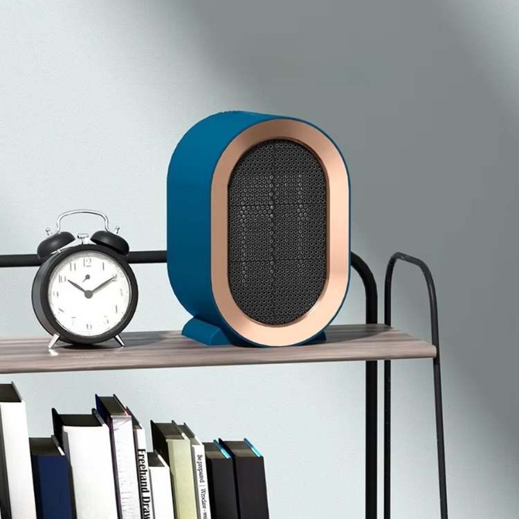 Portable Electric Ceramic Heater - Compact Space Heater for Living Room, Bedroom & Office