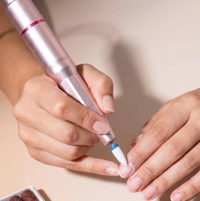 Electric Nail File for Dip Powder & Gel Manicures