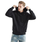 Men's Heated Hoodie with Adjustable Temperature Settings