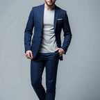 Men's Suits Slim Fit Two Piece Set - Tailored Jacket & Trousers