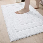 Microfibre Bath Mat – Non-Slip Bathroom Rug, Machine Washable