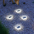 Solvi Paw | Solar-Powered LED Garden Lights in Paw Shape with Ground Stake