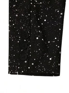 Men's Black Glitter Suit - Blazer and Trousers Set