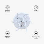 Aqua – LED Jellyfish Lamp with Dancing Effects & Remote Control