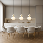 Art Deco Pendant Light with Acrylic Shade, Round Colored Top