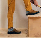 Leren Instapslippers met Gesp voor Heren - View 8