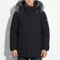 Lukas – Water - Repellent Winter Parka Jacket with Hood - Jackets - Black - Taylor & Bennett