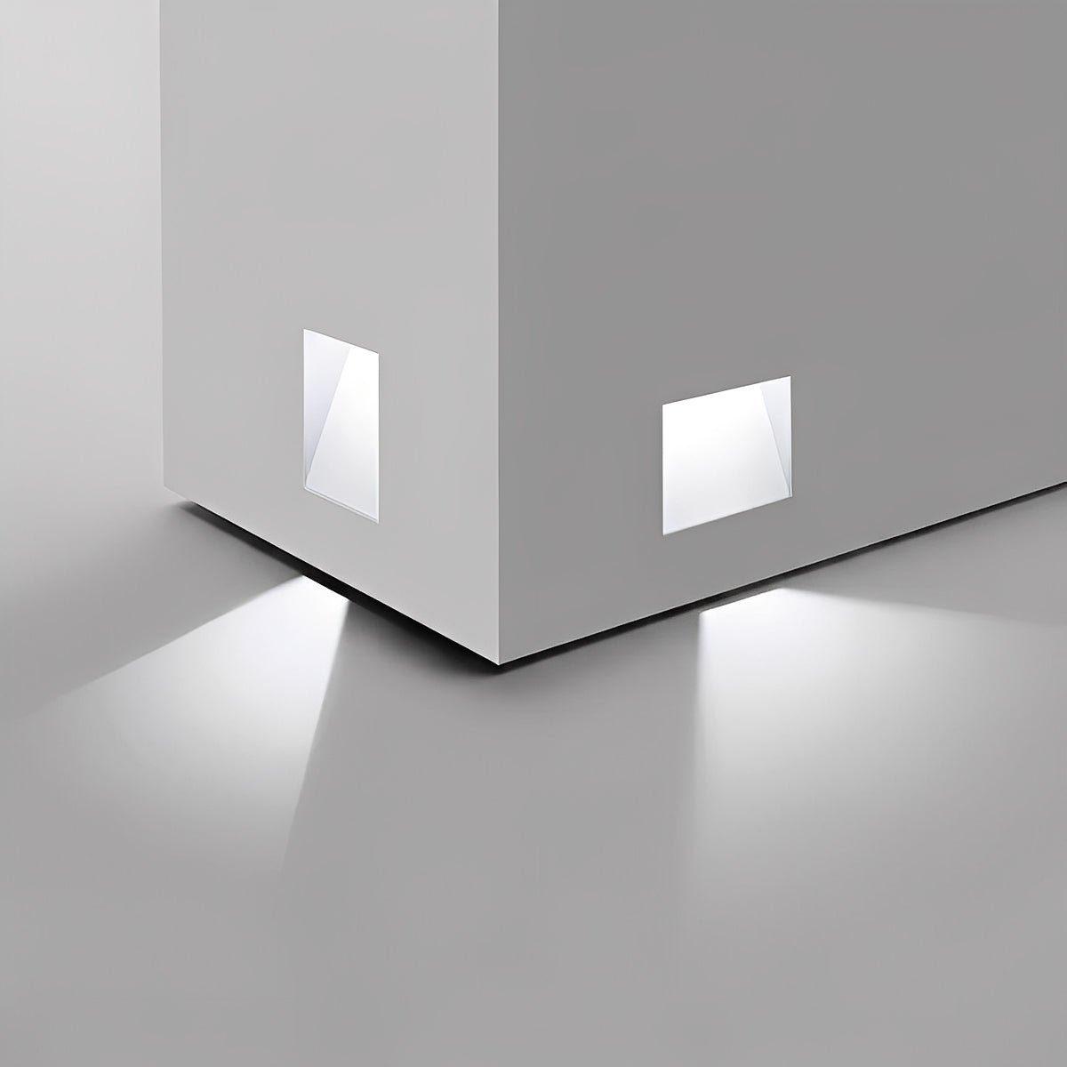 Outdoor Sensor Light LED Wall Light – Minimalist Rectangular Design for Hallway or Bedroom