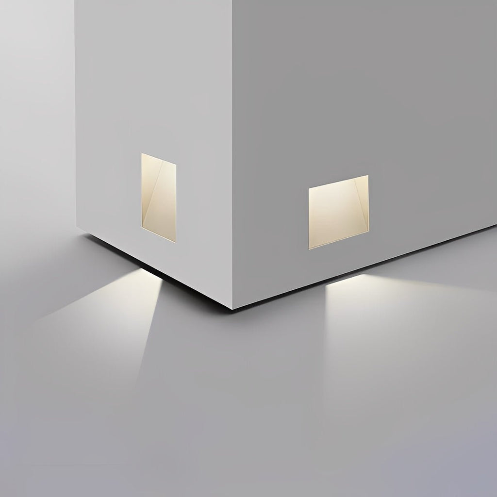 Outdoor Sensor Light LED Wall Light – Minimalist Rectangular Design for Hallway or Bedroom