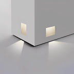 Outdoor Sensor Light LED Wall Light – Minimalist Rectangular Design for Hallway or Bedroom