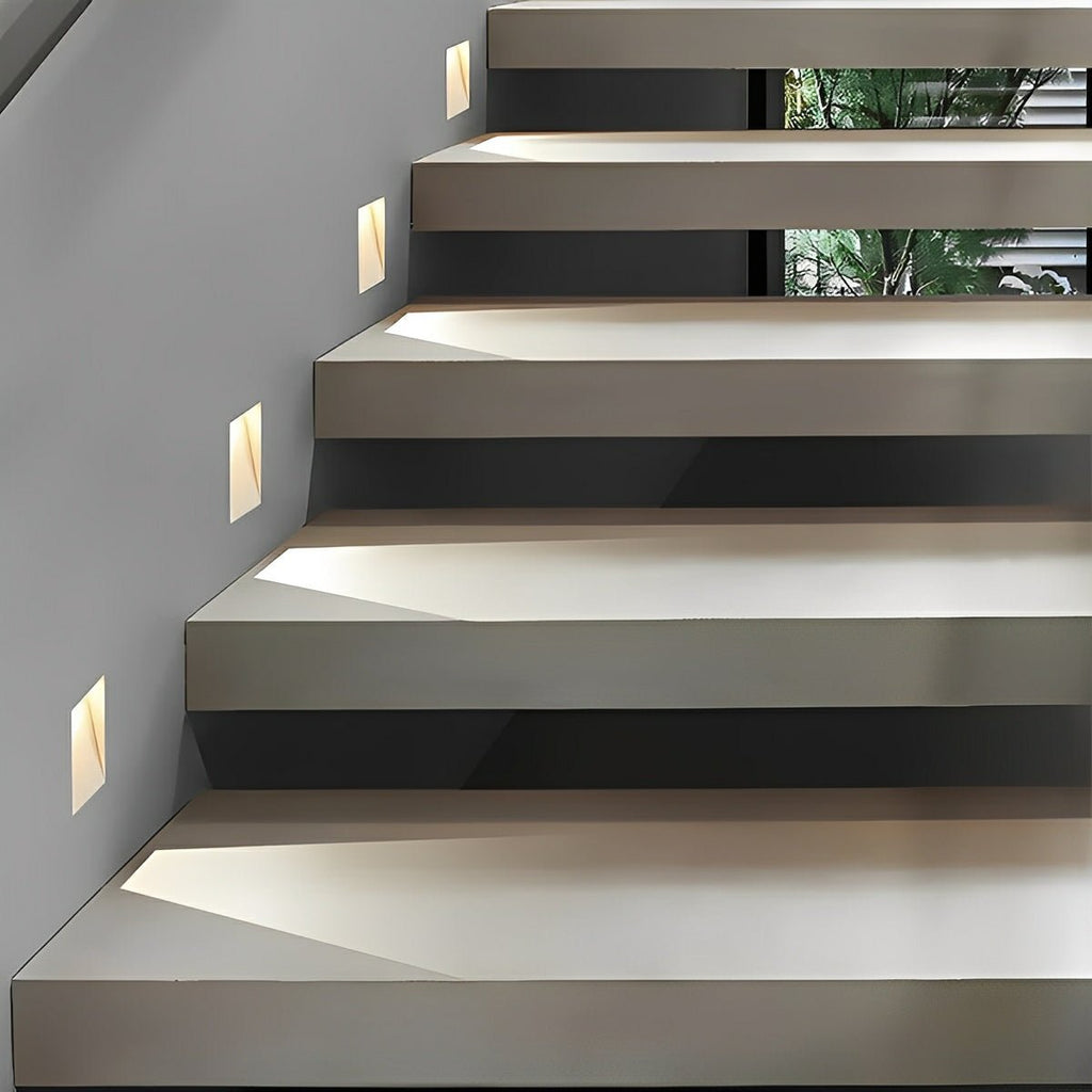 Outdoor Sensor Light LED Wall Light – Minimalist Rectangular Design for Hallway or Bedroom