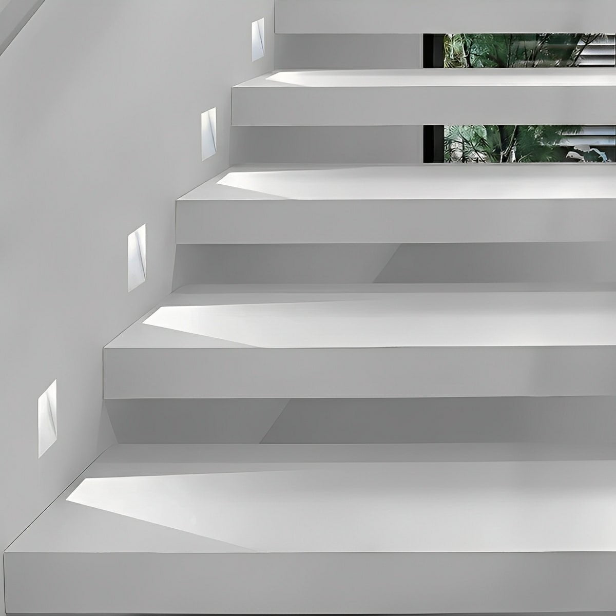 Outdoor Sensor Light LED Wall Light – Minimalist Rectangular Design for Hallway or Bedroom