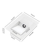 Outdoor Sensor Light LED Wall Light – Minimalist Rectangular Design for Hallway or Bedroom