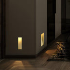 Outdoor Sensor Light LED Wall Light – Minimalist Rectangular Design for Hallway or Bedroom