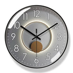 SCANDICLOCK – Nordic Black Wall Clock – Precise and Elegant for Any Home
