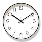 SCANDICLOCK – Nordic Black Wall Clock – Precise and Elegant for Any Home
