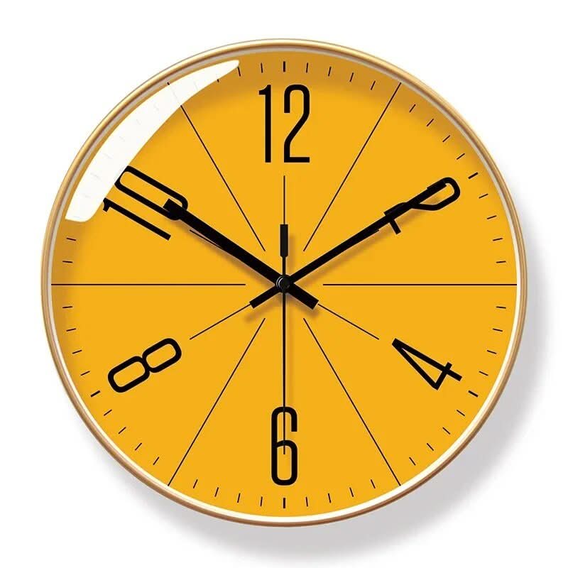 SCANDICLOCK – Nordic Black Wall Clock – Precise and Elegant for Any Home