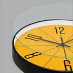 SCANDICLOCK – Nordic Black Wall Clock – Precise and Elegant for Any Home
