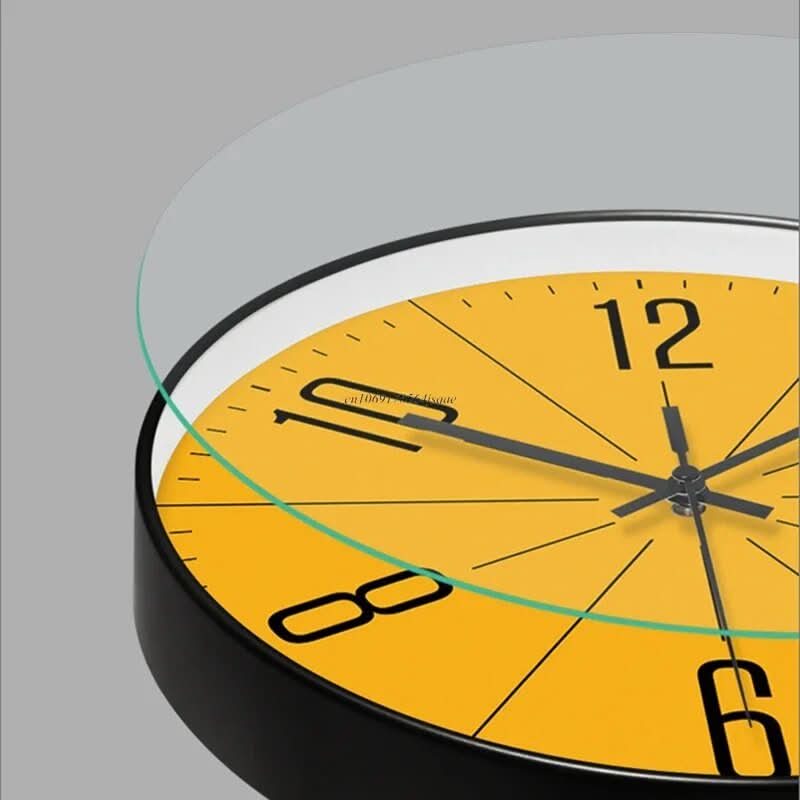 SCANDICLOCK – Nordic Black Wall Clock – Precise and Elegant for Any Home