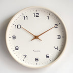 Scandinavian Silent Wooden Wall Clock