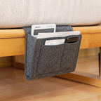 Under-Mattress Bedside Caddy - Hanging Felt Storage Organizer