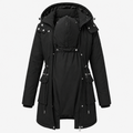 3-in-1 maternity winter parka detachable puffer coat in black