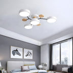 Plafondlamp Scandinavisch met Multi-Arm Design en Geïntegreerde LED