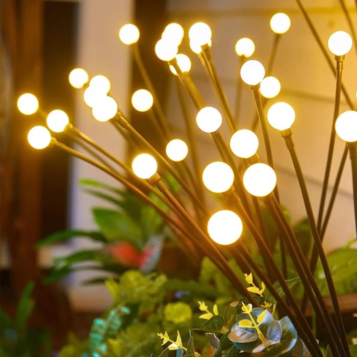 Solar Garden Light – Dandelion Design with Light Orbs, 70 cm, IP44, 3000K Warm White