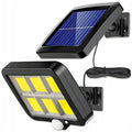 Solar LED Floodlight – 6500K Garden Light, IP65 with Motion and Dusk Sensor