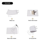 NordicFlow – Luxury Handmade Bath Mat with Abstract Design for Stylish Bathrooms