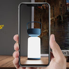 Waterproof Portable LED Table Lamp in a Modern Cylindrical Design