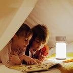 Waterproof Portable LED Table Lamp in a Modern Cylindrical Design