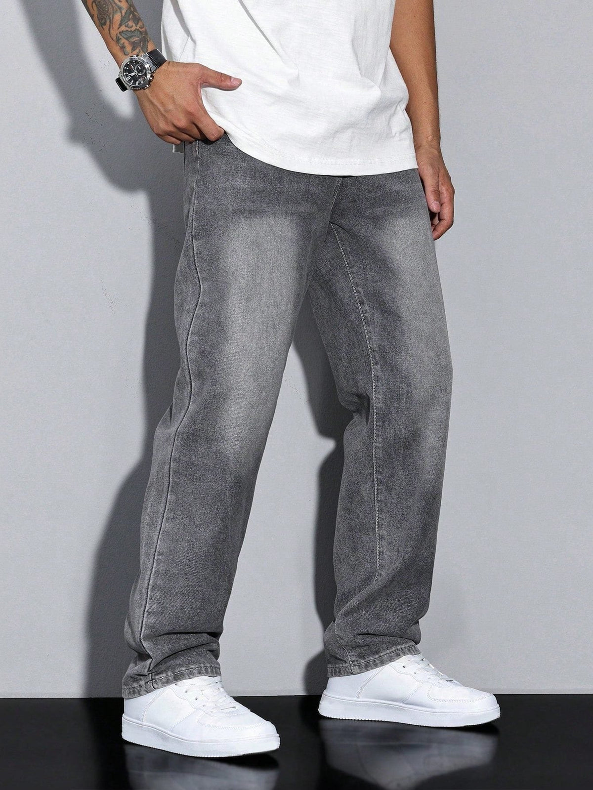 Straight Leg Jeans voor Heren - View 18