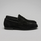 Men's Suede Penny Loafers - Smart Casual Shoes