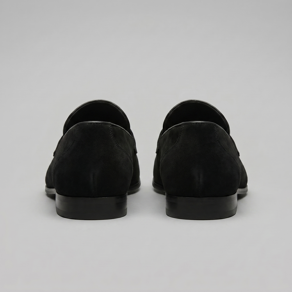 Men's Suede Penny Loafers - Smart Casual Shoes