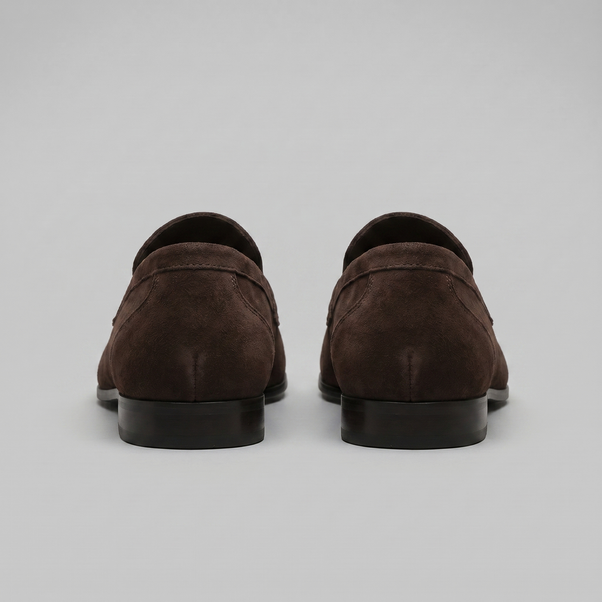 Men's Suede Penny Loafers - Smart Casual Shoes